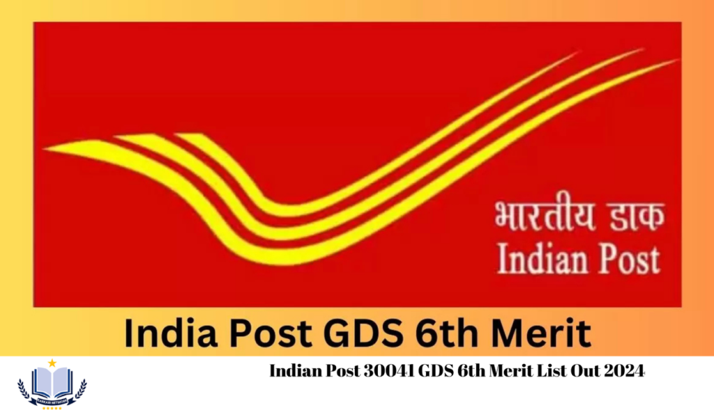 Indian Post 30041 GDS 6th Merit List Out 2024