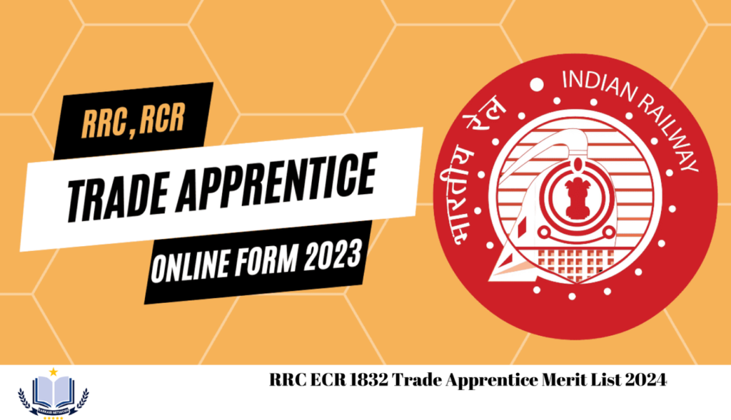 RRC ECR 1832 Trade Apprentice Merit List 2024