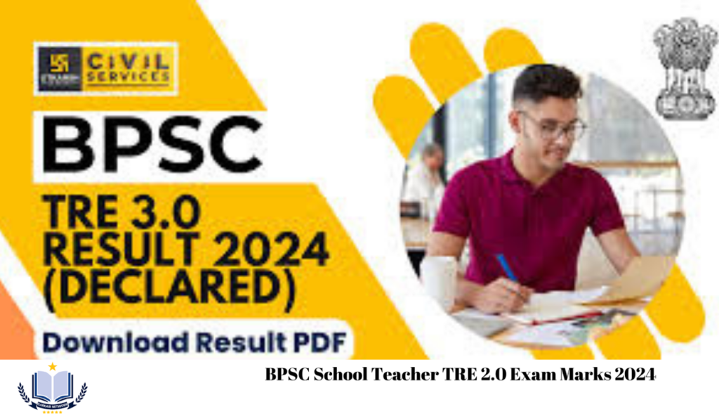 BPSC School Teacher TRE 2.0 Exam Marks 2024