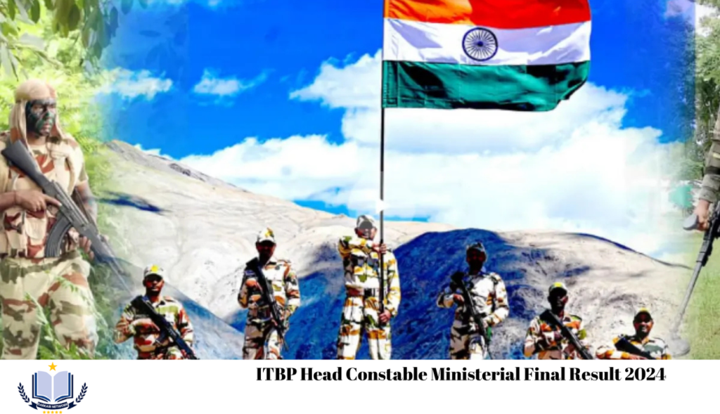 ITBP Head Constable Ministerial Final Result 2024