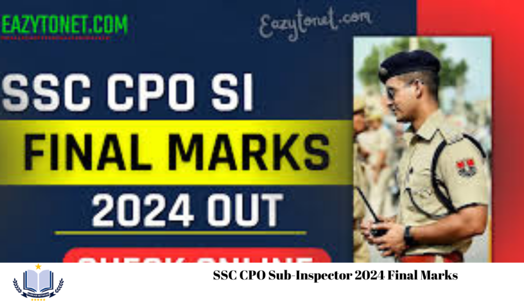 SSC CPO Sub-Inspector 2024 Final Marks