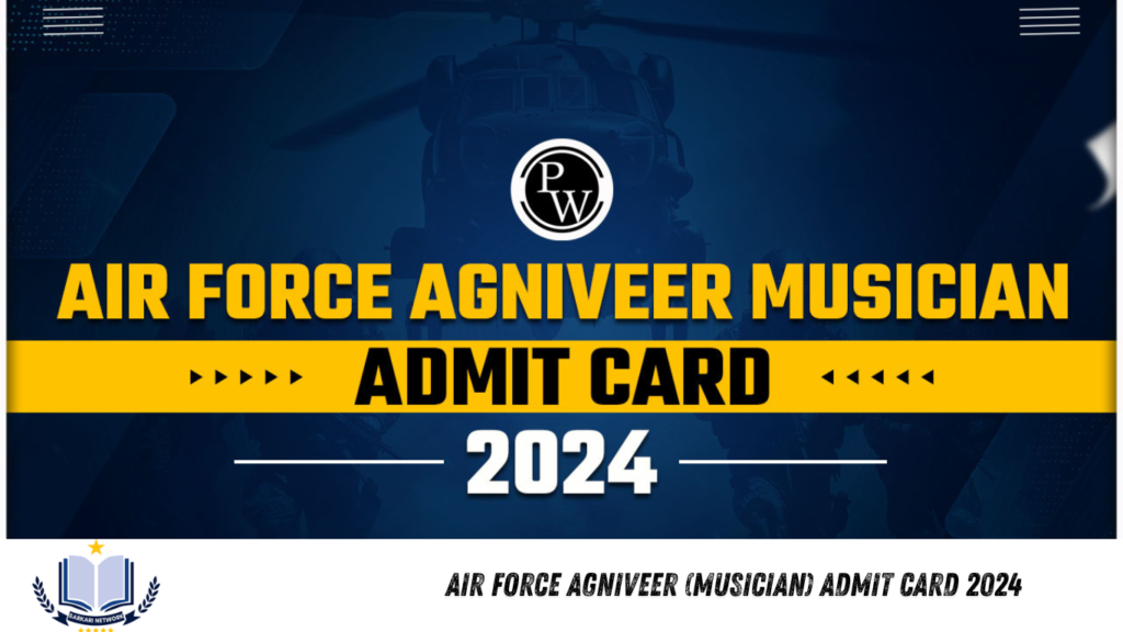 Air Force Agniveer (Musician) Admit Card 2024