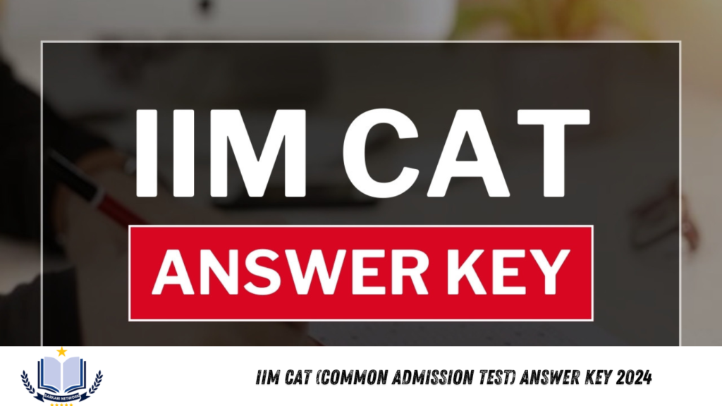 IIM CAT (Common Admission Test) Answer Key 2024