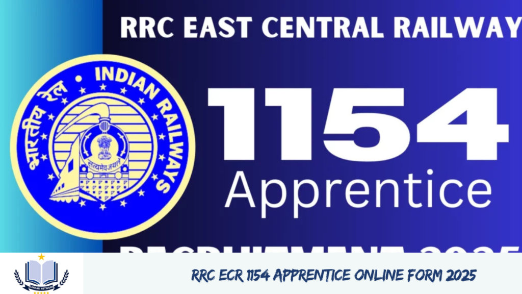 RRC ECR 1154 Apprentice Online Form 2025 