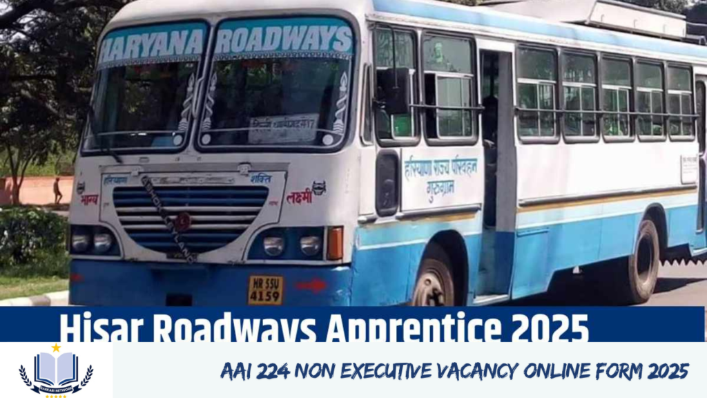 Hisar Roadways Apprentice Online Form 2025