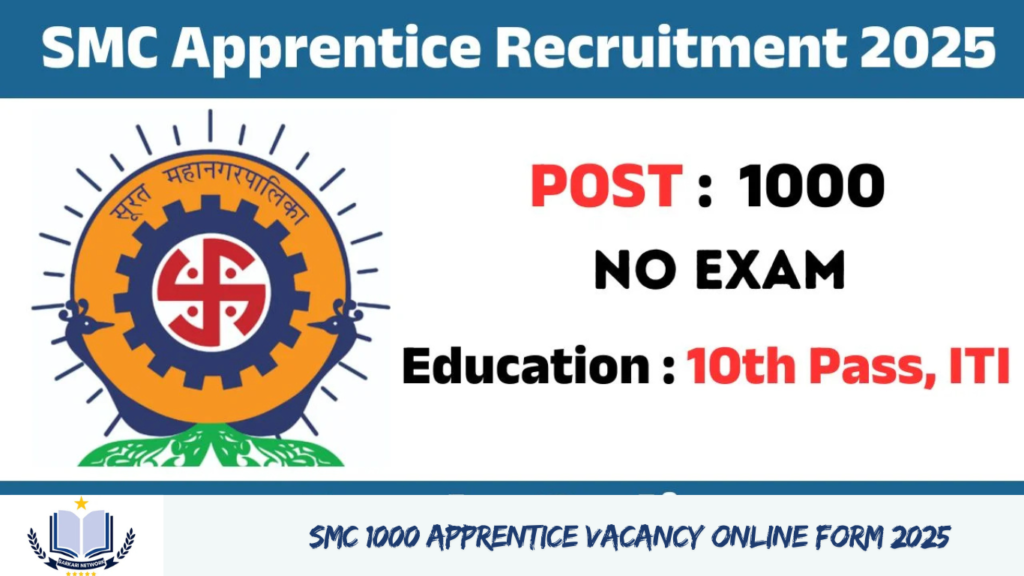 SMC 1000 Apprentice Vacancy Online Form 2025