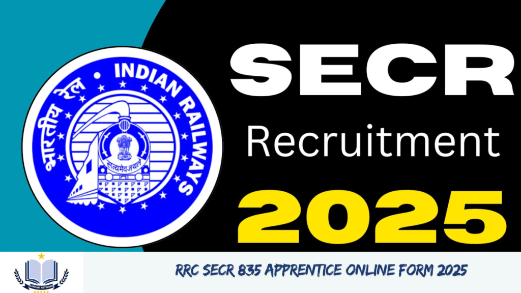 RRC SECR 835 Apprentice Online Form 2025 