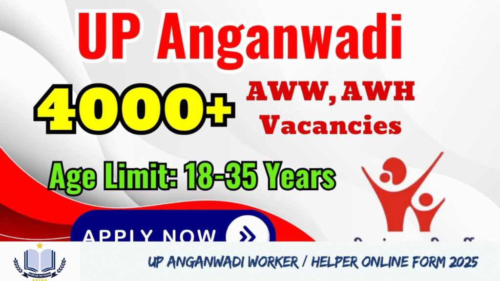 UP Anganwadi Worker / Helper Online Form 2025